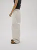Pantalones Casuales de Pierna Ancha Sueltos de Color Sólido Estilo Retro de Ropa de Trabajo para Primavera y Verano Estilo Japonés Kaneko, Pantalones Largos Sueltos Adelgazantes para Mujer