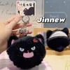 Venda quente desenho animado fofo animal de estimação de pelúcia com cabelo frito pingente de boneca rede popular acessórios para pendurar na bolsa gatinho com cabelo frito presente atacado