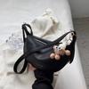 Bolso de Cuero Suave Texturizado para Mujer 2024 Nuevo Bolso Cruzado Versátil de Moda Diseño Nicho Bolso de Hombro Único por Bei Yang Yong y Li Zhu You