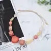 Colar de contas irregulares Joias transfronteiriças europeias e americanas Corrente para suéter Moda de verão e outono Colar feminino Corrente para clavícula Atacado