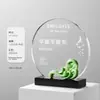 Nuevo Trofeo Creativo de Cerámica y Cristal 2026 para Empleados Destacados, Premio de Alta Gama para Reunión Anual, Hecho a Medida