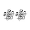 E14249 Pendientes Metálicos con Textura de Flor Grande Exagerada Transfronterizos Moda Tendencia Retro Lujo Accesible Pendientes de Gama Alta