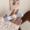 Pinza Lateral Linda Estéreo Lazo Pinza para el Cabello Oreja de Conejo Tela Completa Sin Daño al Cabello Accesorios para el Cabello de Niños Pinza de Pato Bebé