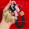 Acessórios de Chaveiro Princesa Dourada do Ano do Cavalo Ouro Puro 999 Fique Rico Instantaneamente Pingente de Bolsa Venda por Atacado em Estoque