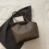 Bolsa Tote de Gran Capacidad Estilo Coreano Nicho Bolso de Hombro Casual Nuevo Primavera 2026 Bolso de Mano Retro Moderno Bolso de Hombro