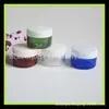 Frasco de creme verde marrom 15g frasco de pomada frasco de máscara de bolhas frasco de gel 15g frasco de creme frasco de creme para os olhos frasco de óleo facial