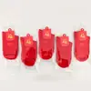 Calcetines Rojos para Mujeres en su Año Zodiacal, Calcetines de Media Caña Otoño e Invierno, Transpirables y Cómodos, Calcetines de Algodón Rojos para Bodas y Año Nuevo, Calcetines de Algodón para Hombres al por Mayor