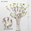 Simulación Ramas de Flor de Durazno Chimonanthus Ramas Largas de Flor de Ciruelo Decoración para el Hogar Sala de Estar Flor Artificial Decoración Ramas de Flor de Durazno Decoración Pequeña Xiumei