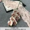 9 Orquídeas Borboleta Artificiais para Arranjo de Cena, Decorações de Casamento, Flores Artificiais para Sala de Estar, Arranjo de Buquê, Flores Artificiais de Alta Qualidade
