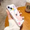 Aliexpress Mais Vendido Série de Cores Dopamina Capa de Celular Abstrata Excêntrica para Iphone17 Capa Transparente Macia para Apple 16Plus