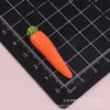 Juguetes de comida simulada verduras: berenjena, chile, cebolleta, rábano, accesorios de resina para hacer tú mismo, pegamento cremoso, funda de teléfono, pasador de pelo, pegatinas