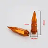Porca de Roda Lug Nut Pontiaguda Cabeça de Bala Alumínio de Aviação 7075 Roda Modificada de Carro Leve