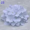 Flor de hortensia artificial flor de seda flor decorativa venta al por mayor arco de flores de boda europeo pared de flores con flores 37 colores