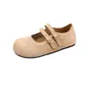 Sapatos Mary Jane Birkenstock de Sola Grossa para Mulheres, Novo Estilo Primavera 2026, Sapatos Delicados para a Noite para Combinar com Saias, Sapatos Baixos Birkenstock, Mocassins