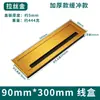 Tapa para Agujero de Cable de Escritorio con Cepillo Amortiguador, Caja de Gestión de Cables, Tapa Decorativa para Cables de Escritorio, Placa Cuadrada para Cubrir Cables de Mesa de Conferencias