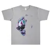 Camiseta Gráfica de Rostro de Miko Joven, Camiseta Oversize de Manga Corta Moda Hip-Hop para Hombre y Mujer, Camiseta Casual de Algodón para Hombre