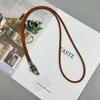 Cordão de telefone móvel Crossbody pode transportar pu forte e durável com corda fivela curta corda pendurada Corda Cordão de telefone móvel Crossbody pode transportar corda de couro