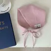 Pañuelo de cabeza estilo coreano para mujer en otoño e invierno, cálido protector de orejas de lana tejida, bufanda triangular con sensación acogedora, orejeras y calentador de cuello