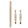 Brocha de Labios Individual Portátil Directa de Fábrica Venta Caliente en Amazon Multifuncional Retráctil Brocha para Lipstick Brocha para Corrector
