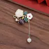 Broche Aleación Sensación Traje Mujer Versátil Nicho Gama Alta Mayoreo Nuevo Broche de Abrigo Gama Alta Mayoreo