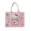 Bolso de mano, Bolso tote de fieltro, Bolso de fieltro de dibujos animados, Bolsa de recuerdo, Bolso tote de gran capacidad para llevar en la mano, Bolso de fieltro