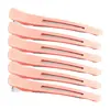 Pasador de belleza clip sin costuras pasador para cortar el pelo pasador de posicionamiento para partición de tinte caliente pasador para flequillo de palabra clip de presión de boca larga