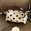Bolso de Mano de Lunares Nuevo Verano 2026 Bolsa para Lonchera, Bolso Cruzado de Hombro Versátil de Moda para Mujer