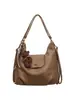 2026 Nuevo Bolso Retro de Hombro Plisado para Mujer, Gran Capacidad, Piel Suave, Bolso de Axila, Bandolera Versátil, Bolso Tote para el Trabajo