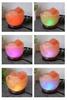 Lámpara de Sal del Himalaya USB Luz LED Blanca Cálida Color Multicolor Cambiante Ahorro de Energía Luz Nocturna Luz de Ambiente para Dormitorio Forma Natural