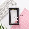 Fábrica novo telefone móvel impermeável saco cavaleiro desenhos animados animal marinho pvc transparente touch screen foto drifting caixa impermeável