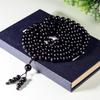 Sândalo Roxo, Ébano Preto, Jacarandá Preto, Contas de Oração Budistas, Madeira Original, Pulseiras de Cor Natural, Pequenos Acessórios, Atacado do Fabricante
