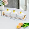 Prato de Frutas Sofisticado Requintado de Alto Valor Ano Novo Chinês Sala de Estar Mesa de Centro Prato para Lanches Doméstico Lanche de Frutas Secas Doce Pêndulo