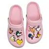 Comercio Electrónico Transfronterizo Dibujos Animados Aves Pollo Zapatos Flor Pvc Caucho Blando Zuecos Creativos Accesorios DIY Accesorios para Zapatos Decoración Al Por Mayor