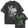 Camiseta Korn Falling Away from Me Vintage Lavada Sk