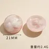 Botones Plásticos de Colores con Base Alta y Acabado Brillante con Forma de Hongo para Abrigos de Mujer y Niños, Suéteres, Cárdigans de Punto, Botones Decorativos Cosidos a Mano