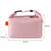 Bolsa Bento de Gran Capacidad Japonesa Bolsa de Almuerzo de Mano Para Oficinistas Viajeros Estudiantes Lonchera Bolsa para Llevar Comida Bolsa Aislada de Mano