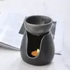 Forno Cerâmico para Aromaterapia, Forno para Óleo Essencial, Vela, Móveis Domésticos Modernos, Forno para Óleo Essencial, Queimador de Incenso para Óleo e Cera