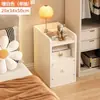 Estante de Canto para Livros em Painel Ecológico de Madeira Maciça Rack de Armazenamento de Chão Armário de Canto para Parede da Sala de Estar Estante Estreita para Livros Infantil para Casa
