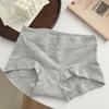 Cueca Boxer Básica Simples Feminina de Algodão Puro Confortável Combina com Tudo Macia Quadril Explosiva Plus Size Cuecas Femininas