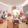Sofá de Ratán Real Sofá de Ratán Sofá de Ratán Madera Maciza de Ratán Cama Chaise Sofá de Esquina Sofá de Esquina