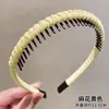 Nuevo modelo 2026 diadema para mujer, corona alta, sensación de lujo ligero, diadema dentada, versátil y dulce, pinza para el pelo coreana, accesorio para el cabello de alta gama