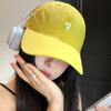Gorra de béisbol de alta calidad, ampliada y profunda, para mujer, estilo coreano 2025, nueva, de ala ancha, con cara grande y visera pequeña.