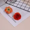 Flor de simulación cabeza de flor de peonía flor de peonía accesorios de ropa material de flor salón de bodas decoración suave de caja de regalo floral flor artificial