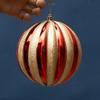 Bola de Navidad 6CM Dorada 8CM plateada Bola Brillante Bola Mate Colgante Arreglo Árbol de Navidad Colgante Decoraciones Electrochapadas