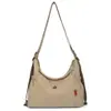 Bolsa Tote Multifuncional Três Usos Feminina 2025 Nova Grande Capacidade Roupa de Trabalho Versátil Bolsa de Ombro Bolsa Transversal Mochila