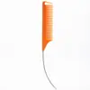 Guangzhou Wanmei Fabricante Suministra Directamente Peine de Cola Puntiaguda Peluquería Peine para Teñir el Cabello Peluquería Peine de Cola Puntiaguda de Acero Peine Doméstico para Alisar el Cabello