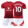 2425 Red Devils camisa principal terno 10 Rashford 17 Garnacho 37 Menou B Fermount uniforme de futebol infantil
