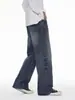 Ropa para Hombre Maple House / Nuevo Otoño Jeans Retro Americano para Hombre Sueltos Rectos Pierna Ancha Línea A Pantalones para Hombre