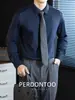[Não Requer Passar, Fácil de Cuidar] Camisa de Nylon Antibacteriana Sem Costura 7A para Homens, Manga Longa, Primavera e Outono, Casual de Negócios de Alta Qualidade, Antirrugas