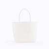 Bolsa de Palha Plástica Colorida Fresca Macaron Pequena e Fofa para Carregar na Mão Bolsa de Piquenique Cesta de Banho Pequena